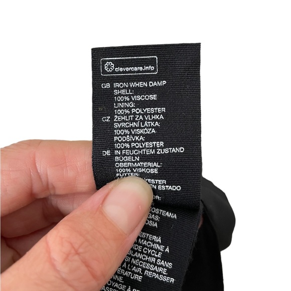 & Other Stories | Satin Mini Dress in Yellow Floral Print US 6 - Picture 6 of 8